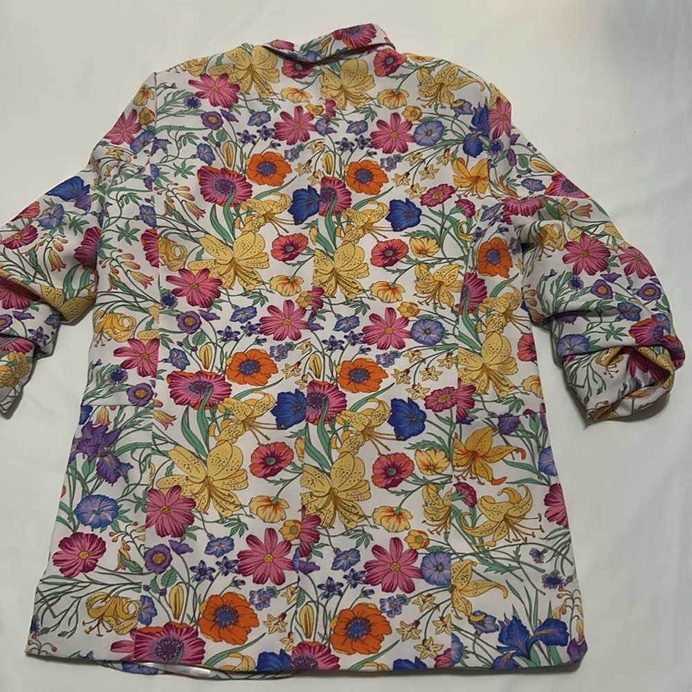 Milk&Honey Floral Women's Blazer size M - Picture 6 of 6